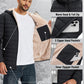 Mens Puffer Jacket Hooded Sherpa Lined Water Resistant Winter Coat