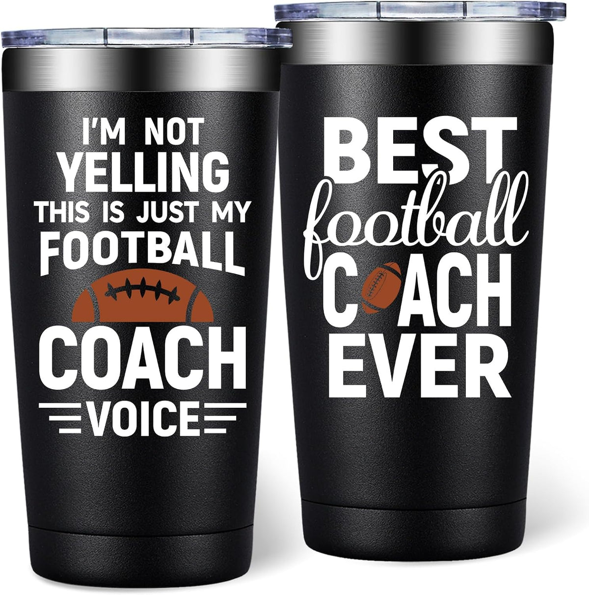 Football Coach Gifts for Men Women - 20Oz Coach Tumbler