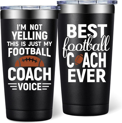 Football Coach Gifts for Men Women - 20Oz Coach Tumbler