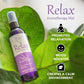 Relax Lavender Spray for Sleep, Natural Linen Spray for Bedding, Perfect Lavender Pillow Spray for Sleep. Aromatherapy Bed Spray with Lavender & Peppermint Essential Oils by  4Oz