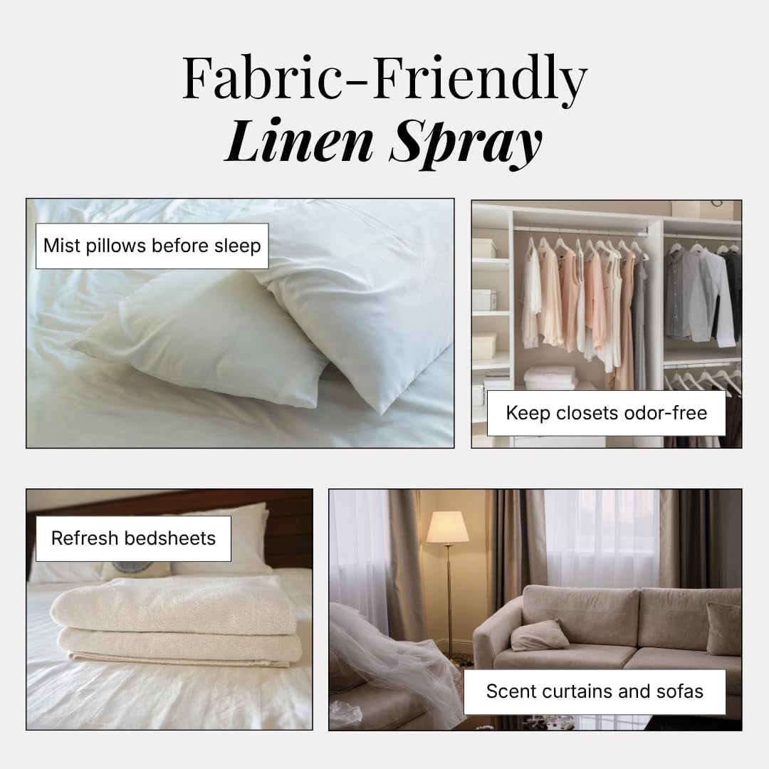 Orange Air Freshener Spray for Room, Linen & Pillow 100Ml by
