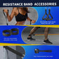 Resistance Bands, 5 Level Exercise Bands with Handles for Workout