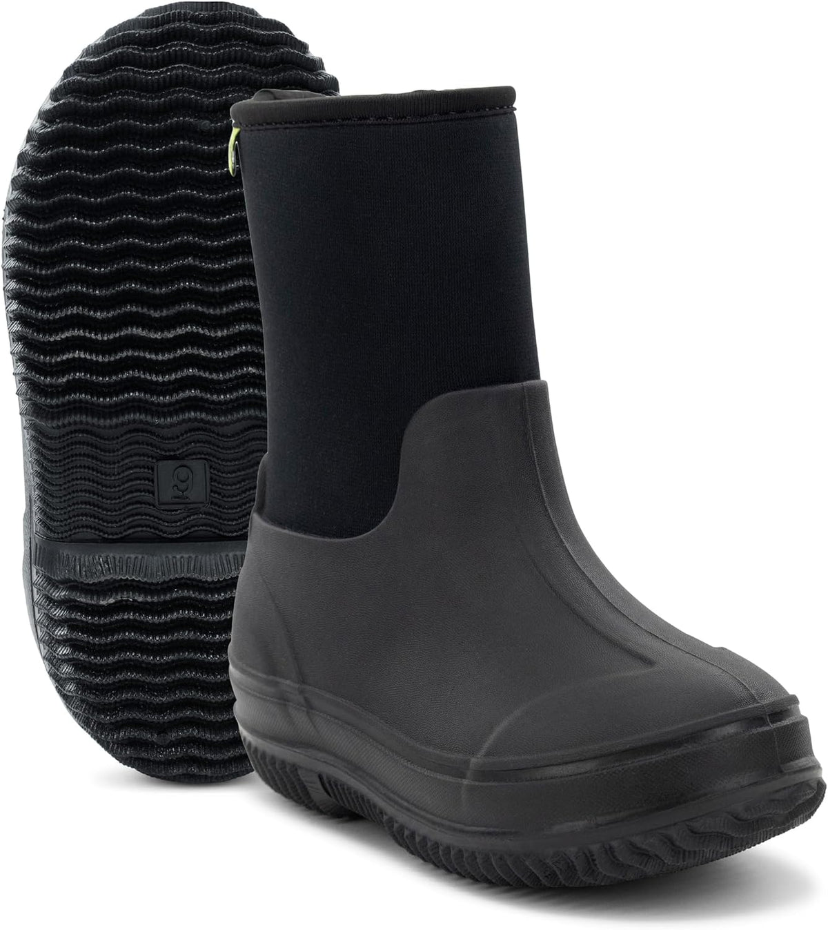 Kids Freestyle Neoprene Outdoor Boot, Lightweight, Kid Friendly for Boys and Girls Waterproof Boot for Rain, Mud, Cold Weather, Snow