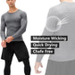 1/3 Pack Men'S Compression Shirts Long Sleeve Athletic Workout Base Layer Quick Dry Fit Basketball Football Tops Undershirts