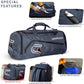 Heavy Duty BJJ Duffel Bag & Backpack in 1 - Large Pocket for Sweaty Gi, Rashguards, or Shoes - Perfect Gym Bag for Brazilian Jiu Jitsu, Martial Arts, Boxing, MMA, Kickboxing, Muay Thai.