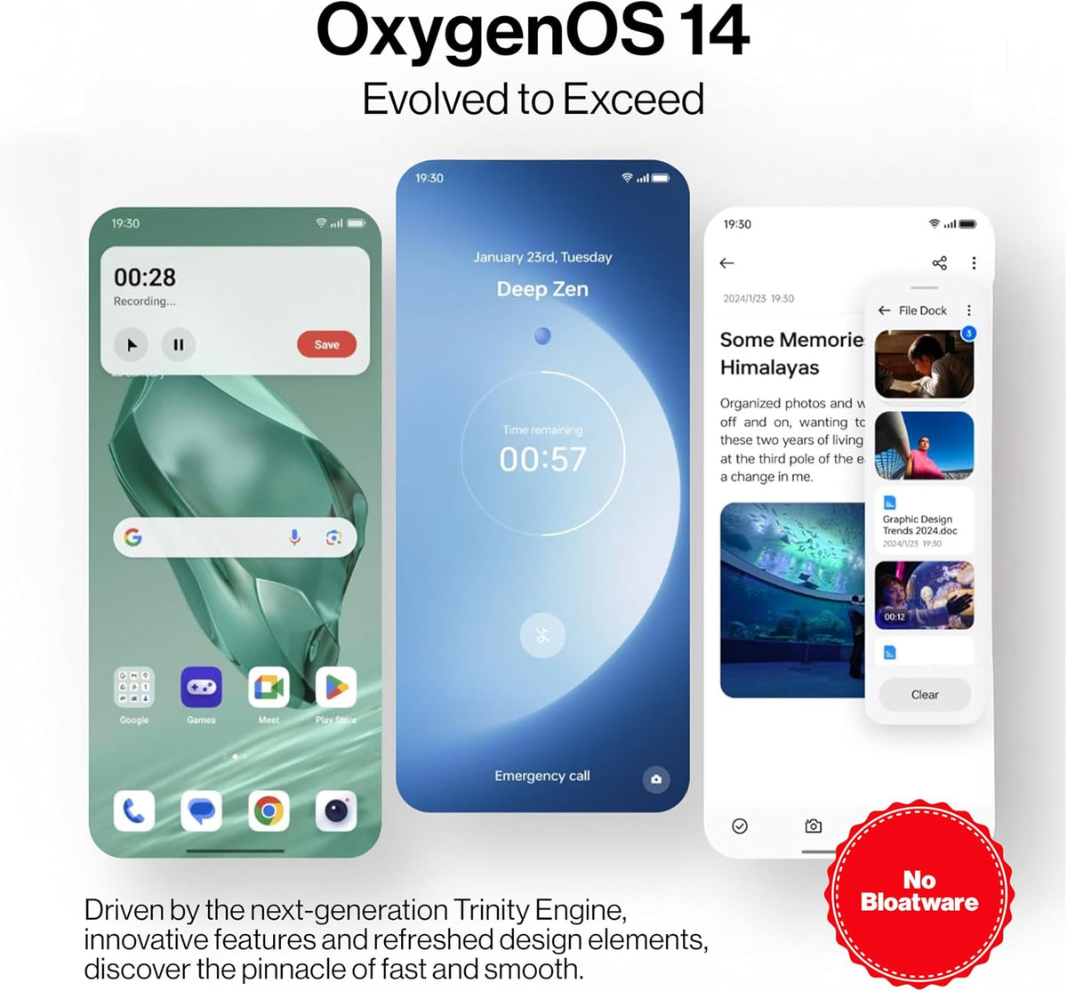 Oneplus 12 Unlocked Android Phone — Snapdragon 8 Gen 3 Phone W/ 16GB RAM, Hasselblad Camera, Dual SIM, 2K 120Hz Proxdr Display, 5400Mah Battery, SUPERVOOC Charging, Oxygenos (512GB, Flowy Emerald)