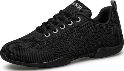 Girls White Cheerleading Shoes | Breathable Youth Cheer Competition Sneakers Athletic Training Dance Tennis Walking Shoes