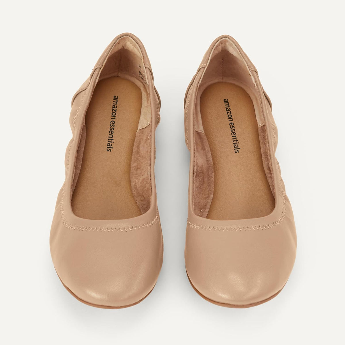 Women'S Comfortable round Toe Ballet Flats, Cushioned Memory Foam