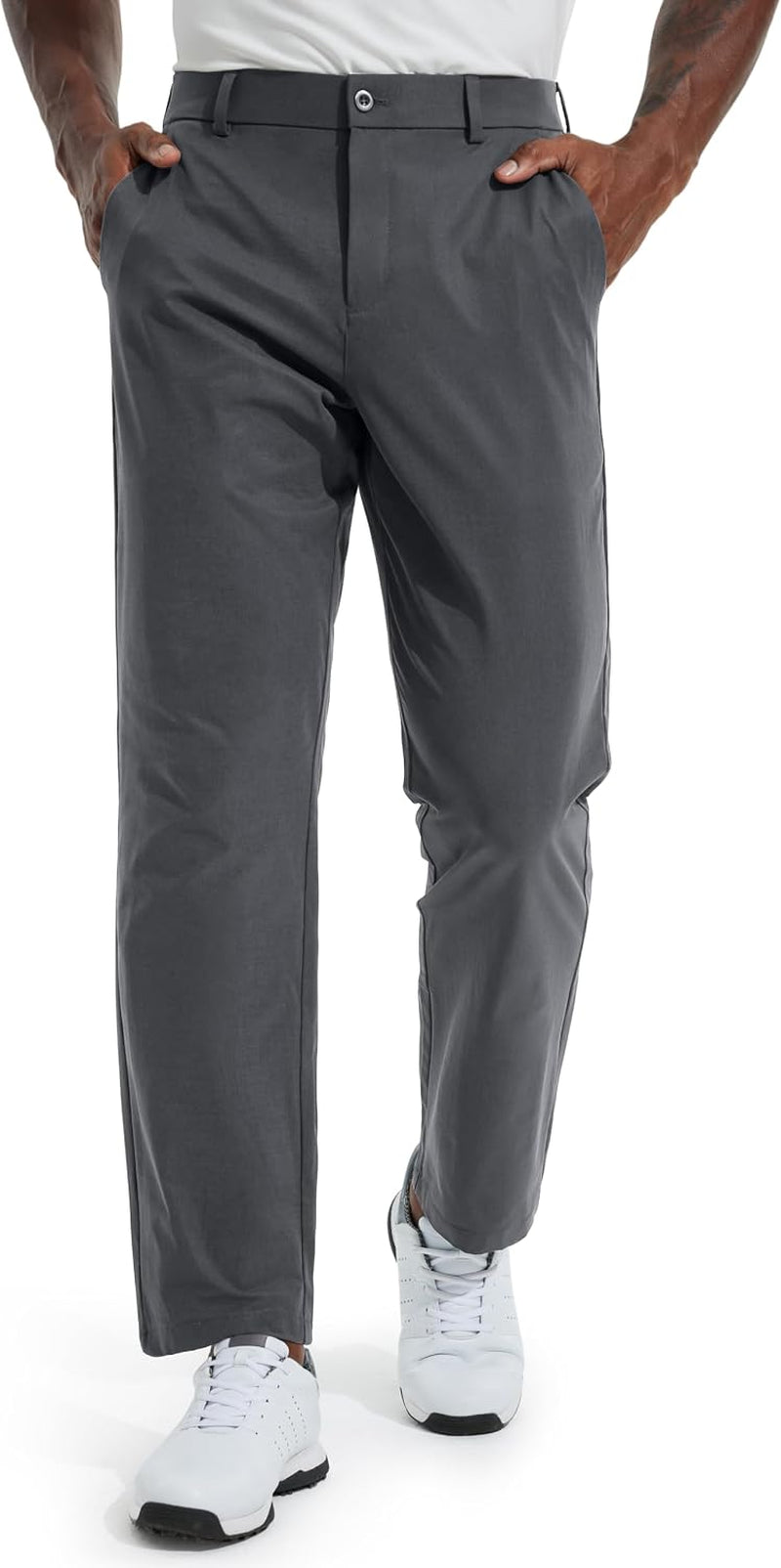 Men'S Golf Pants 30"/32"/34" Business Casual Suit Slacks