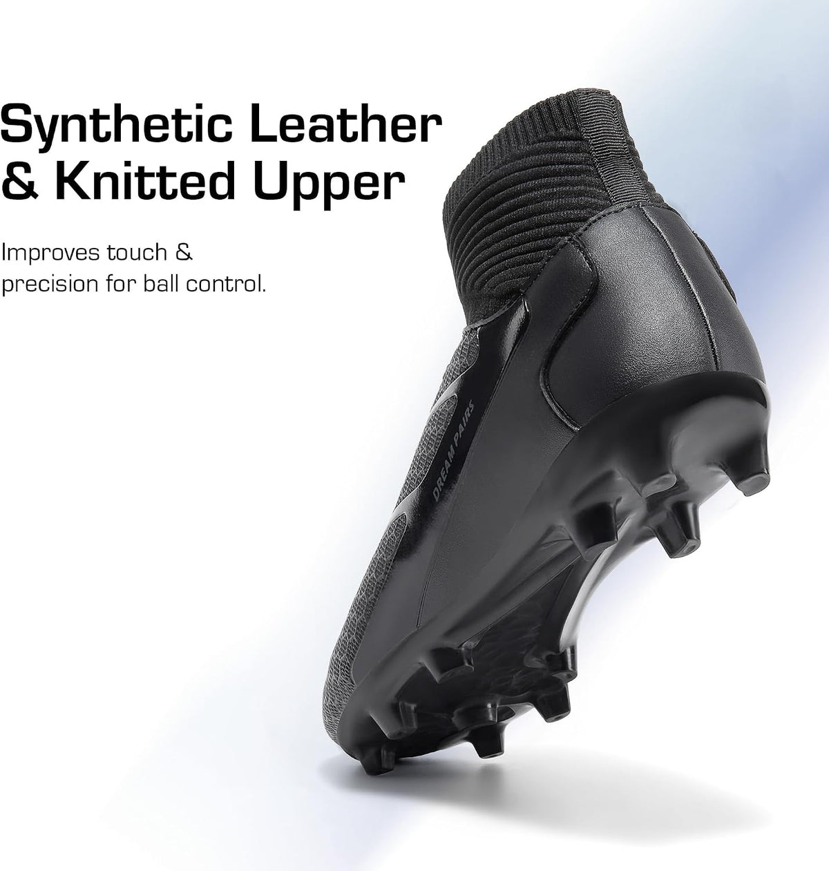 Men'S High Tops Lace up Soccer Cleats