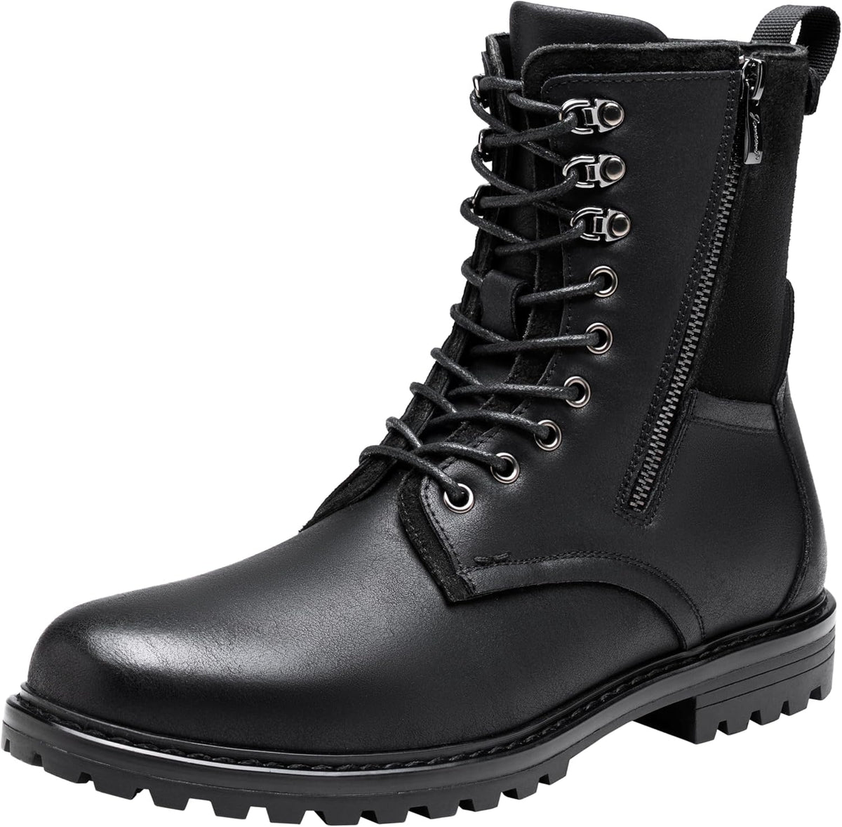 Boots for Men Leather Casual Shoes Combat Boots