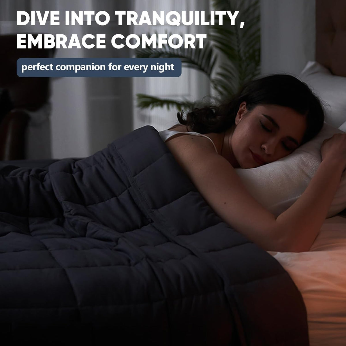 Weighted Blanket for Adults 20Lbs Queen Size, 60" X 80", Grey