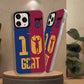 For Iphone 14/15 plus Soccer Legend Star Jersey No.10 Phone Case