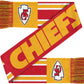 NFL Unisex-Adult Officially Licensed Team Color Stripe Wordmark Primary Logo Football Neck Warmer Scarf