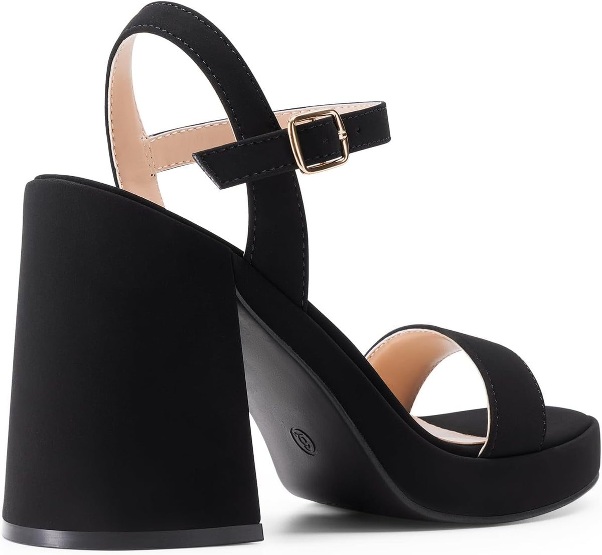 Heels for Women Block Chunky Platform Sandal