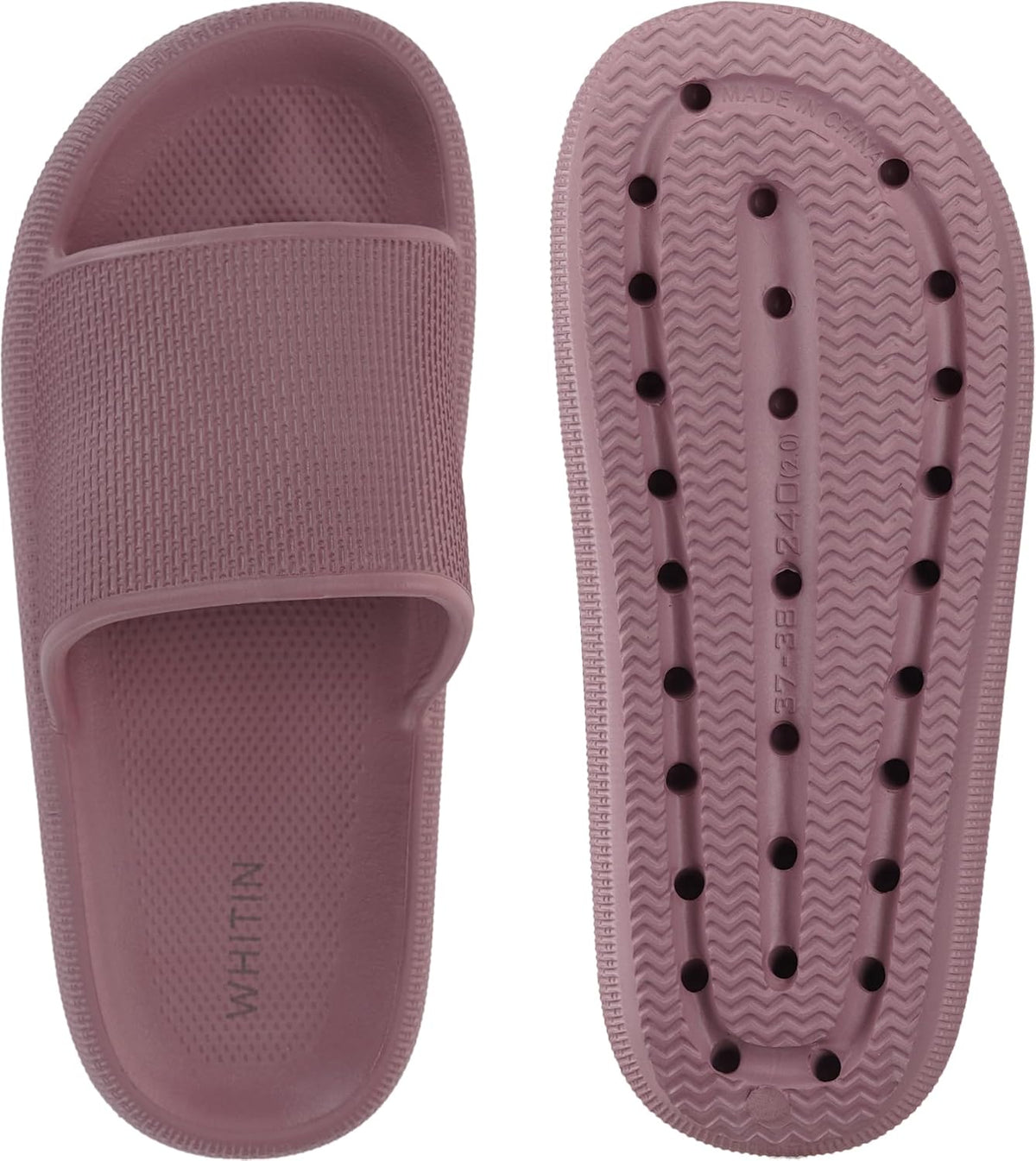 Women'S Slides with Cushioned Thick Sole Slippers for Home Wear Y13