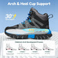 Boys Girls Hiking Boots, Kids Breathable High Top Lace up Sneakers