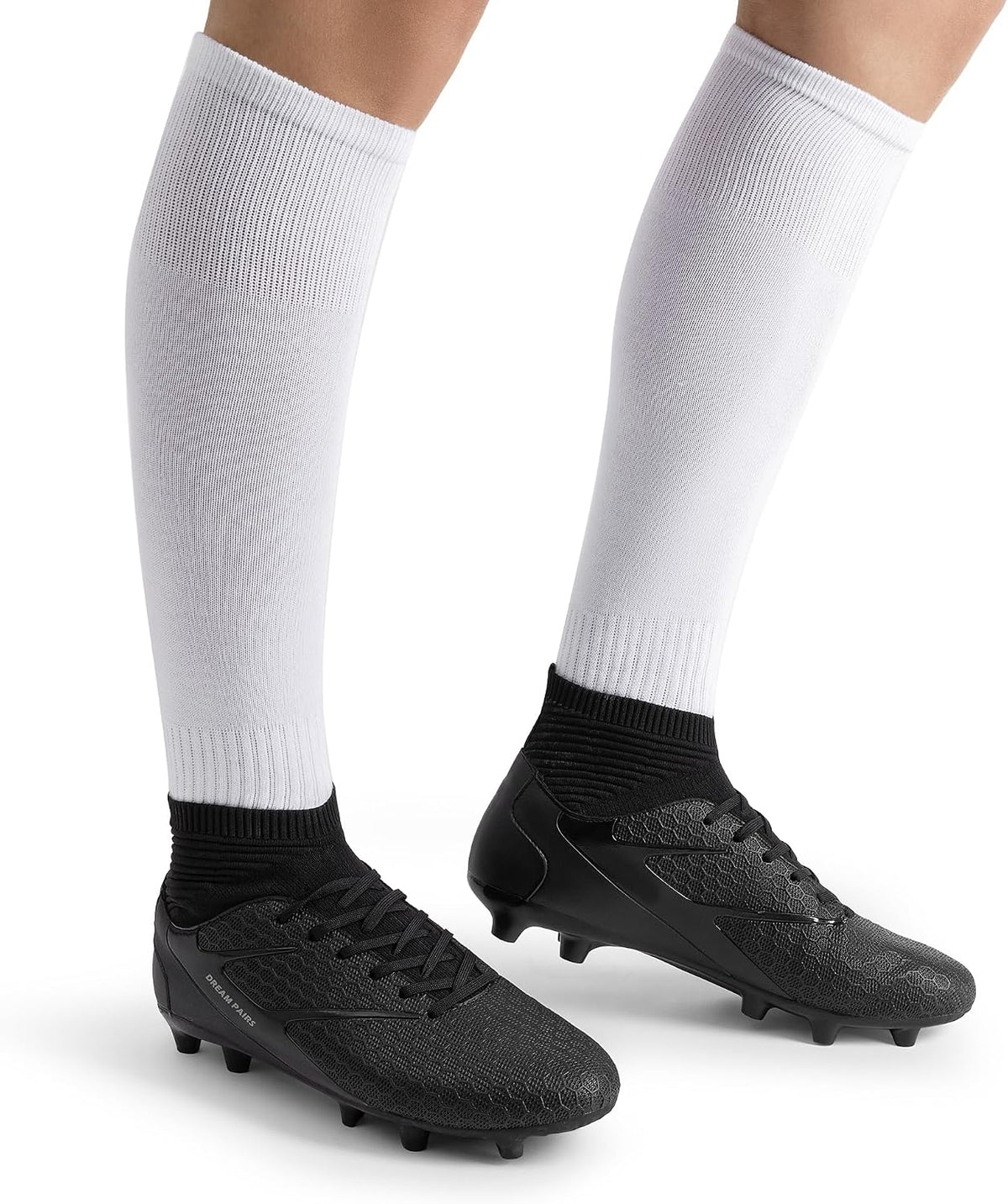 Men'S High Tops Lace up Soccer Cleats