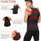 Mens Slimming Body Shaper Chest Compression Shirts Gynecomastia Abdomen Slim Vest Tummy Control Shapewear Waist Trainer Corset