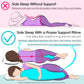39" C Shaped Body Pillow for Side Sleeping Adults Men Women, Anxiety Relief Hugging Gaming Pillow, Pregnancy Maternity Leg Knee Support Pillow, Gifts for New Moms, Washable Pillowcase(L)