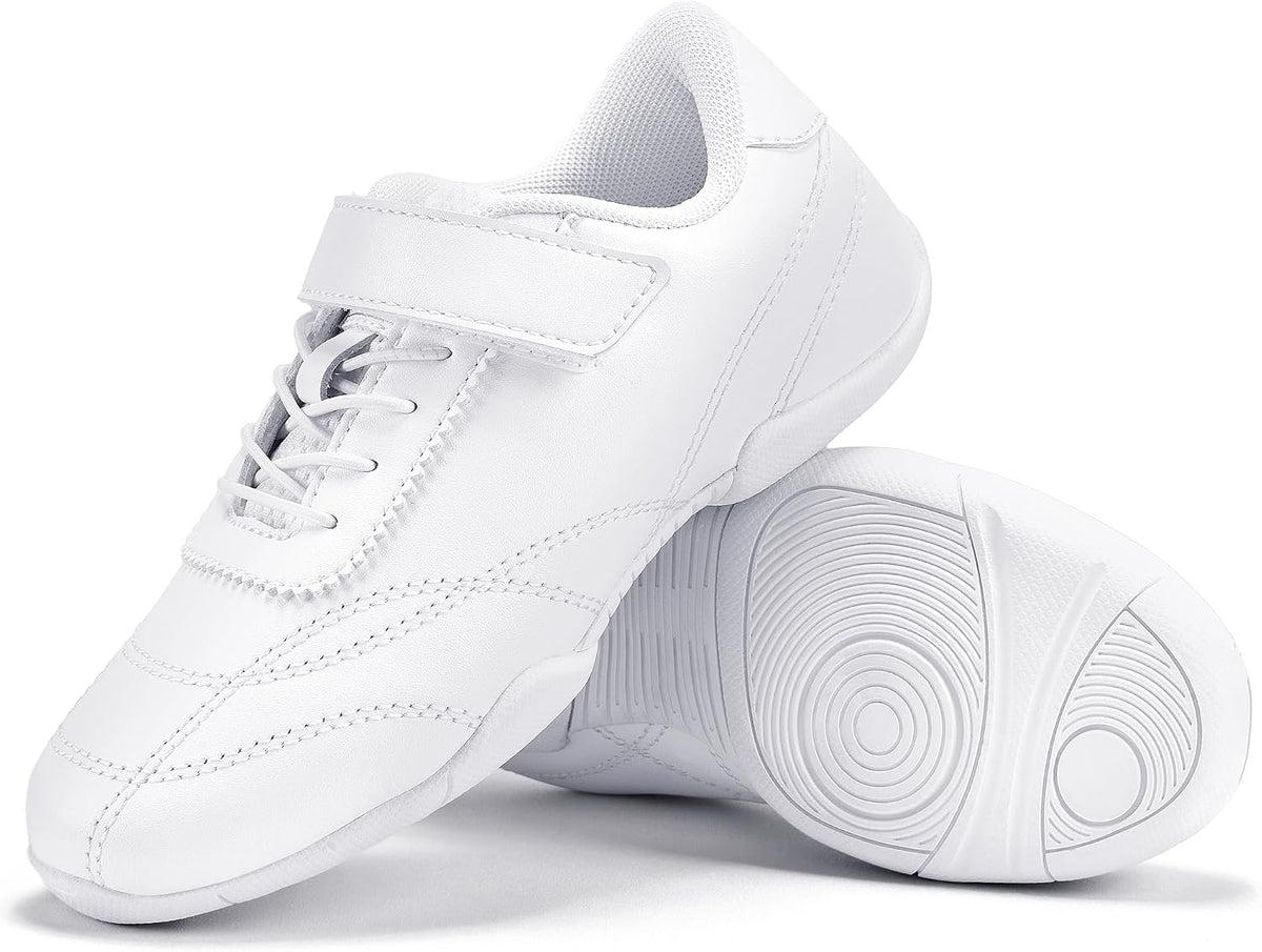 Cheer Shoes Girls Leather Dance Sneakers