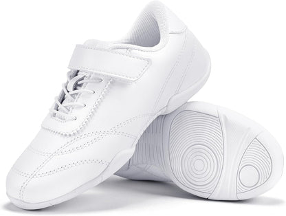 Cheer Shoes Girls Leather Dance Sneakers