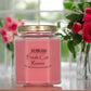 Fresh Cut Roses Scented Blended Soy Candle by