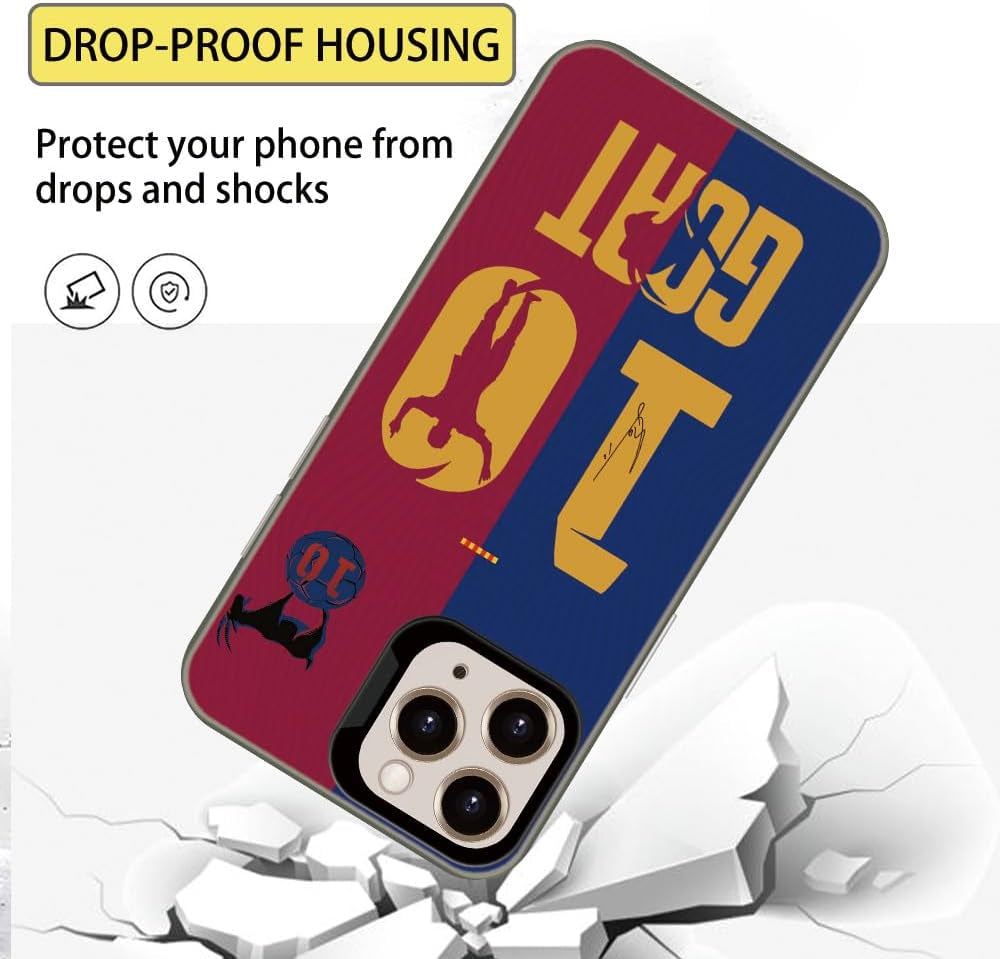 For Iphone 14/15 plus Soccer Legend Star Jersey No.10 Phone Case