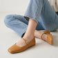 Mary Jane Shoes Women, Non Slip Work Ballet Flats Business Casual