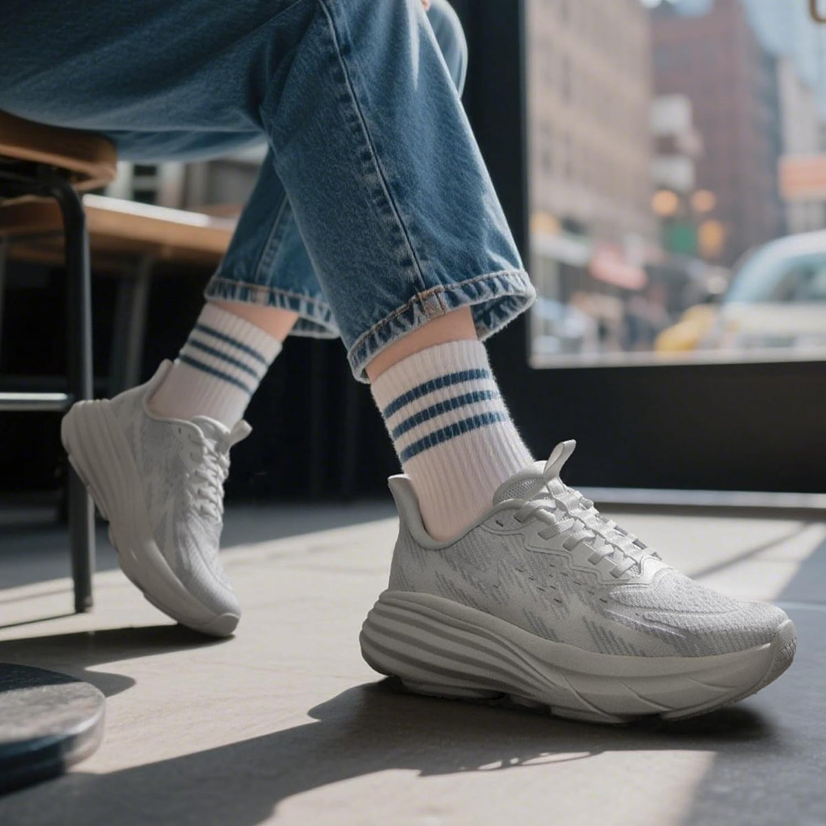 Women'S Slip on Walking Shoes Running Sneakers