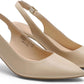 Women'S Kitten Slingback Heels Pumps