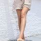 Womens Open Toe Slippers,Faux Rabbit Fur Cork Slides Sandals
