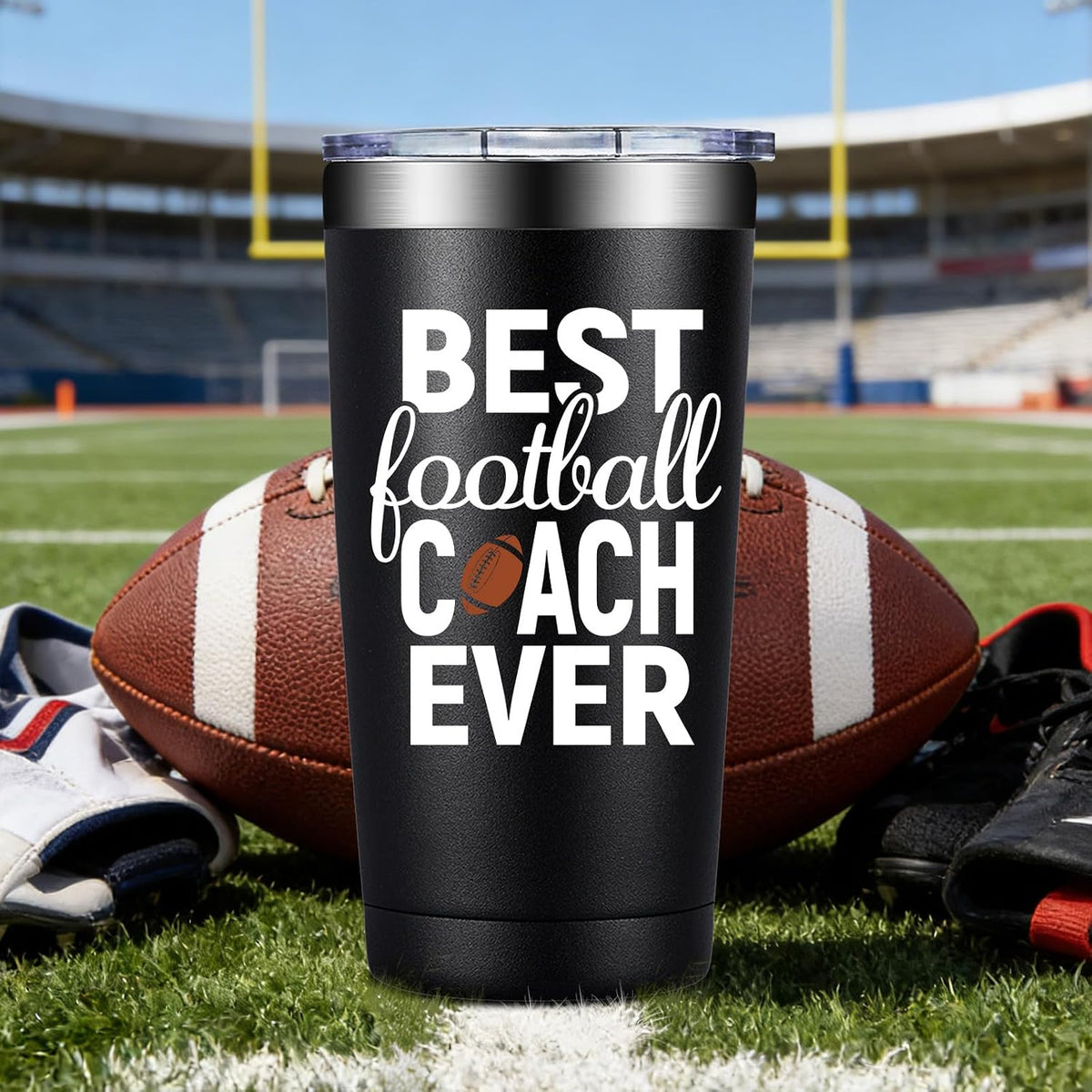 Football Coach Gifts for Men Women - 20Oz Coach Tumbler