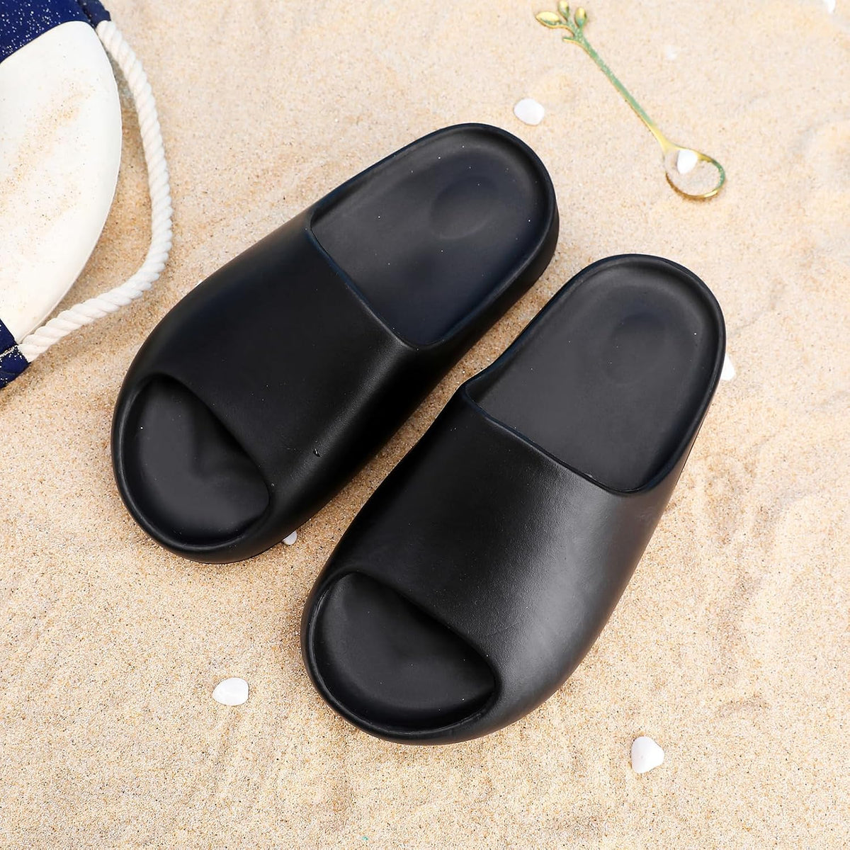 Kids Cloud Slides Boys & Girls, Pillow Slippers, Slip-On Summer Sandals