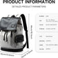 Leather Laptop Backpack for Men Vintage Backpack Fits 15.6" Laptop Waterproof Drawstring Backpack for Travel Daily Business White