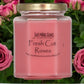 Fresh Cut Roses Scented Blended Soy Candle by
