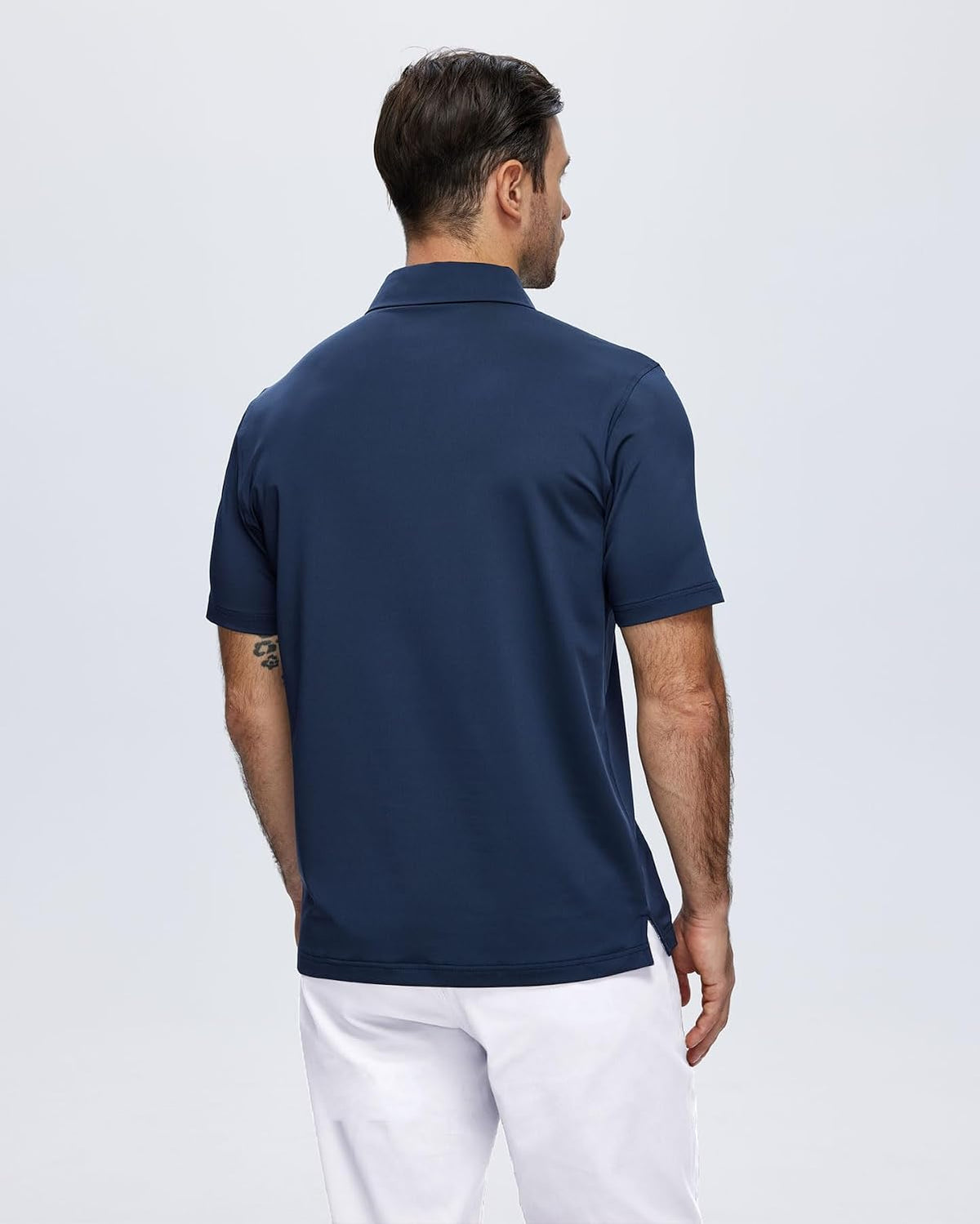 3 Pack Mens Polo Shirts Short Sleeve Dry Fit Golf Business Casual