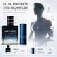 Men’s Perfume Set 2-in-1 Spray & Solid Cologne Long Lasting Fresh Woody Scent Portable Travel Date Fragrance Gift for Men
