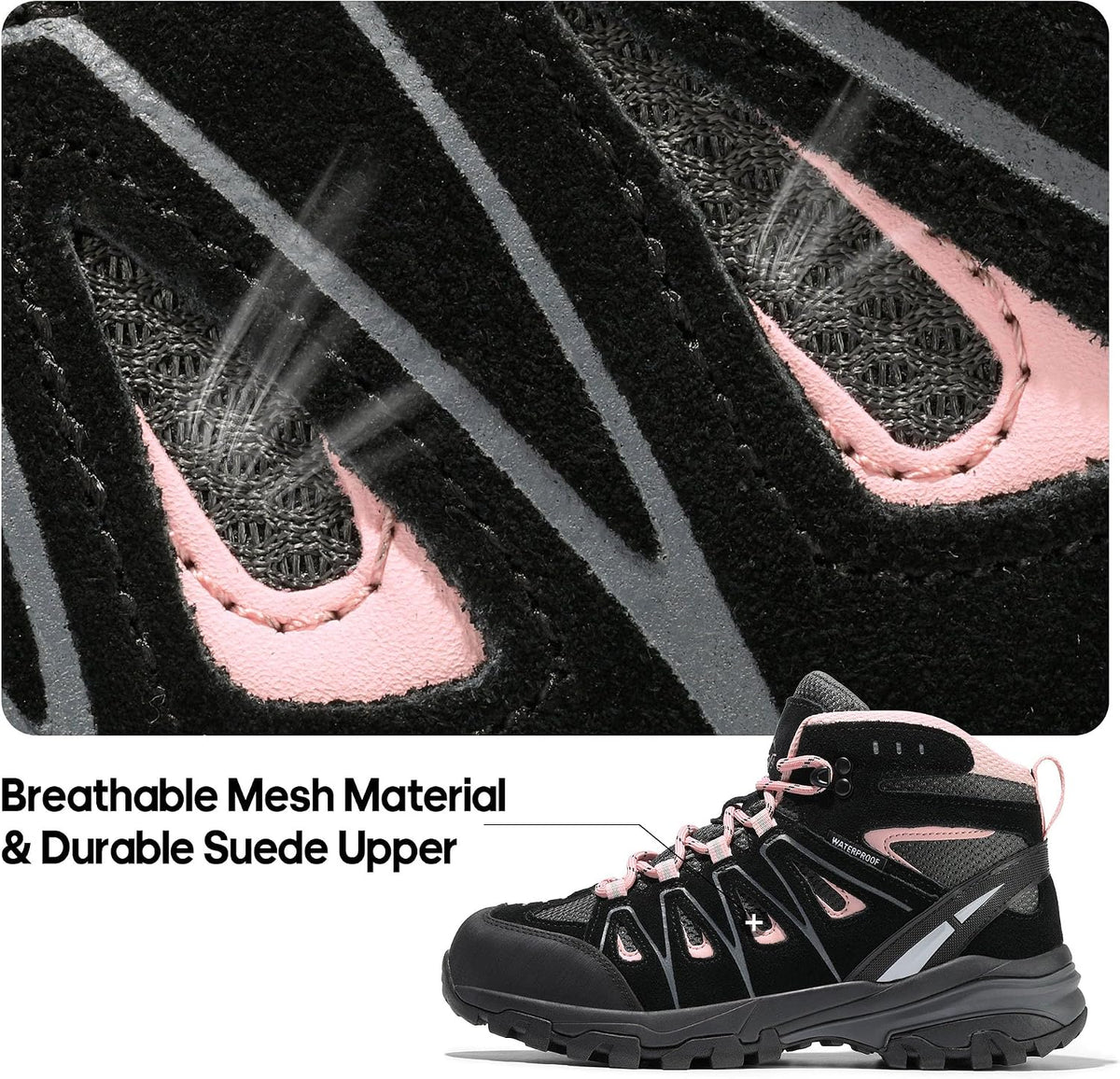 Women'S Waterproof Hiking Boots Trekking