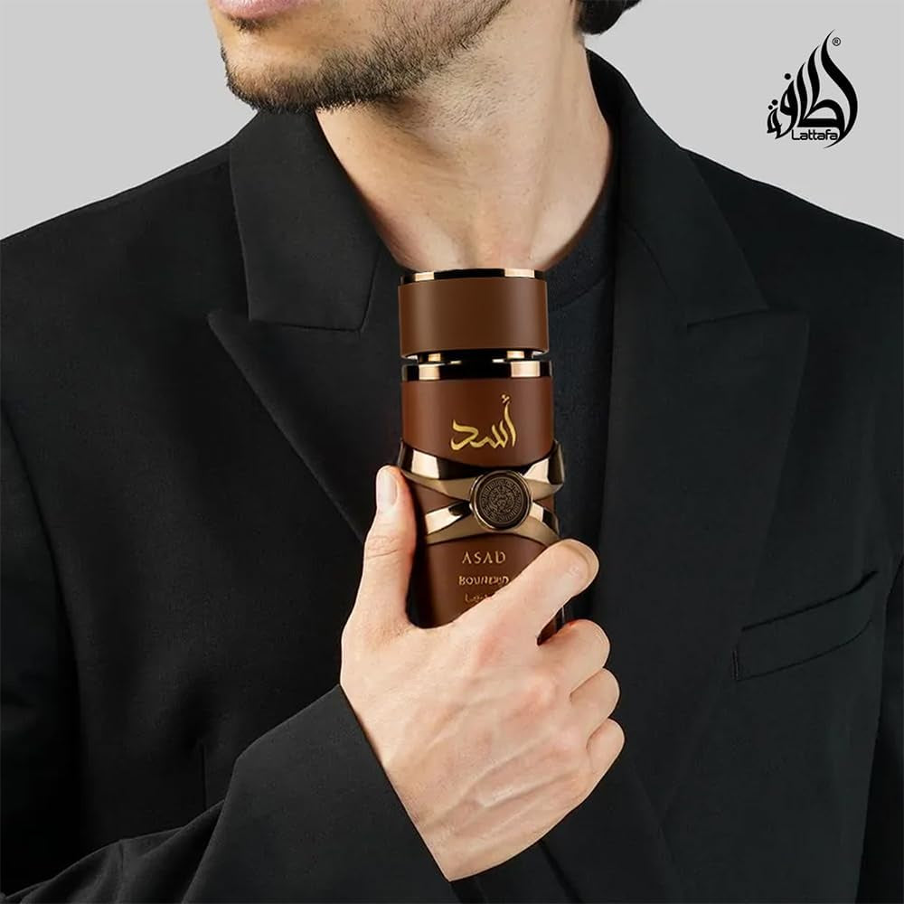 Asad Bourbon for Unisex Eau De Parfum Spray, 3.4 Ounce / 100 Ml