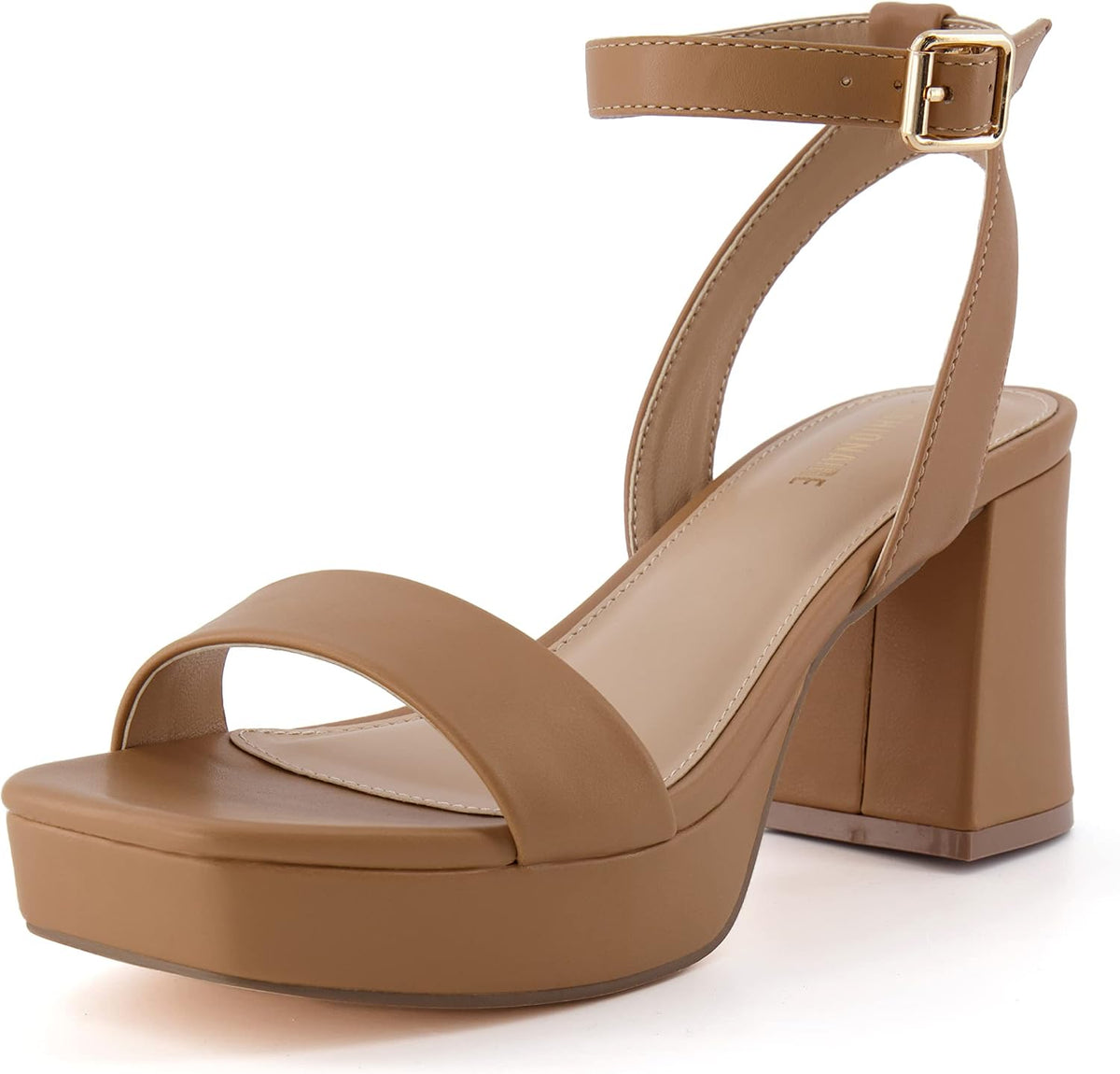 Women'S Cherry Platform Dress Sandal +Memory Foam and Wide Widths Available