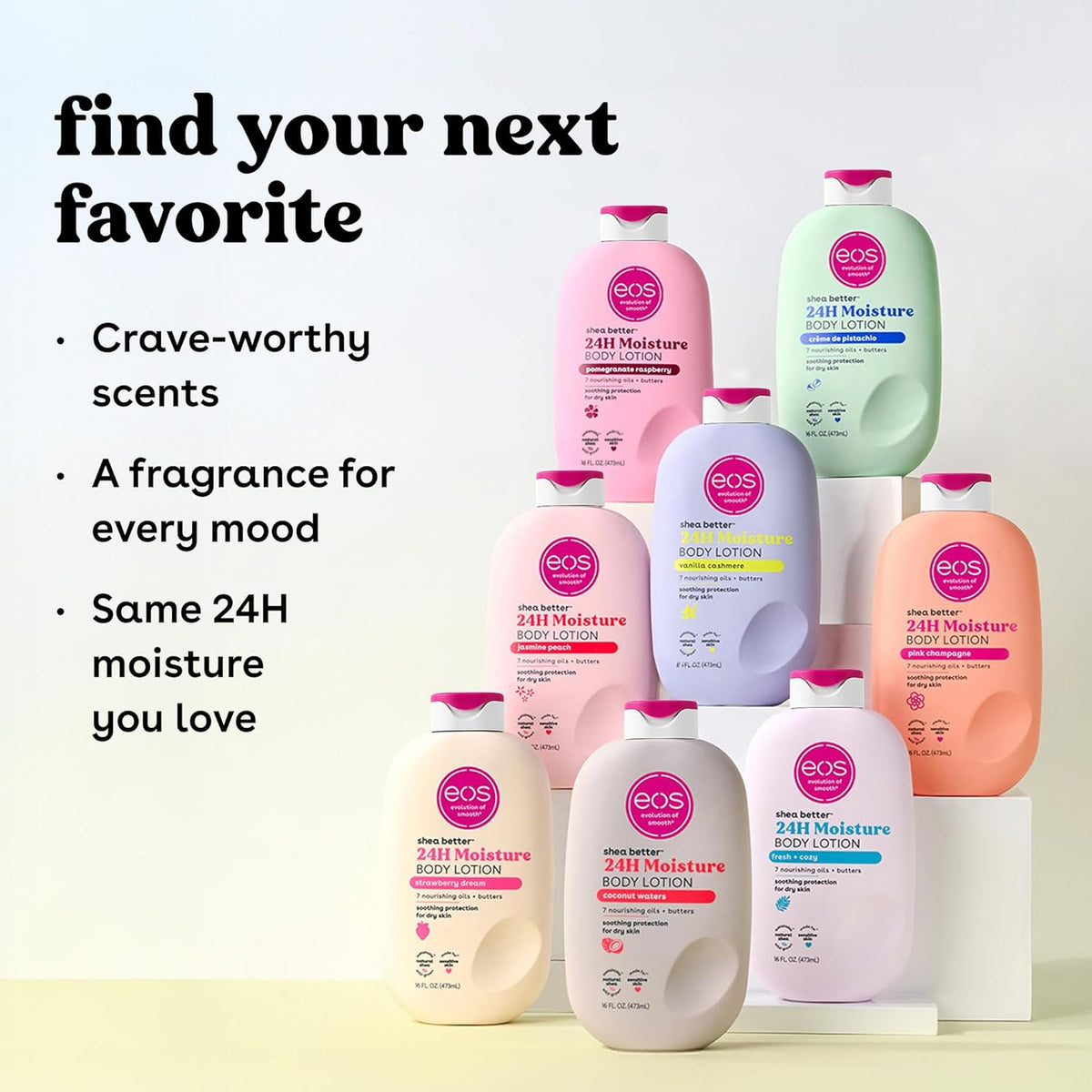 Shea Better Body Lotion- Vanilla Cashmere, 24-Hour Moisture, 16 Fl Oz