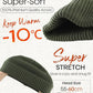 Rib Knit Beanie Hat for Men and Women Cuffed Beanie Winter Hat