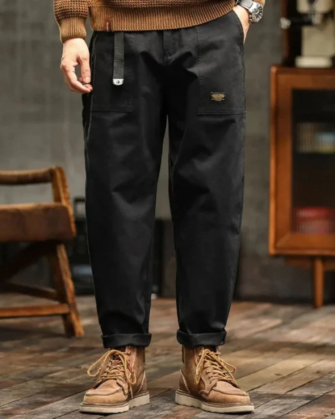 Orlan Corduroy Cargo Pants – Rugged, Multi-Pocket Utility Pants