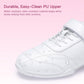 Cheer Shoes Girls Leather Dance Sneakers