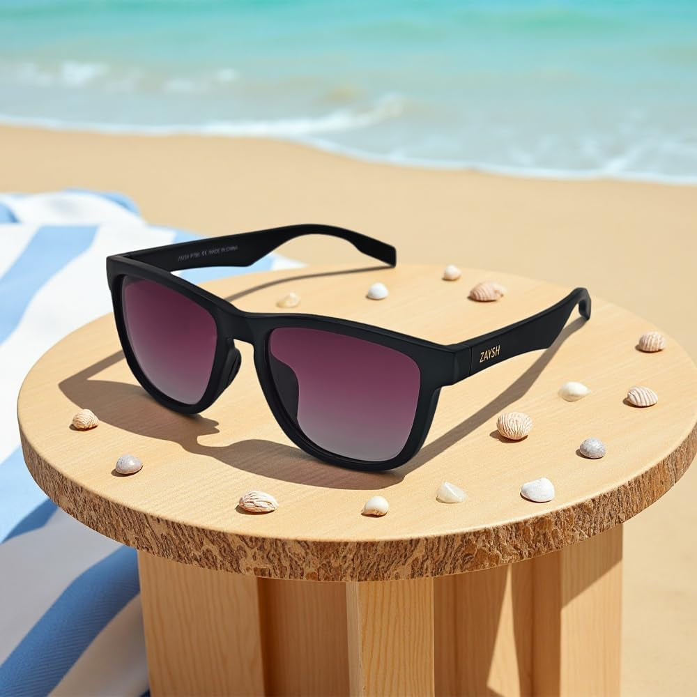 Floating Plastic Retro Fashion Polarized UV400 Men'S Women'S Glasses Eyewear Sunglasses
