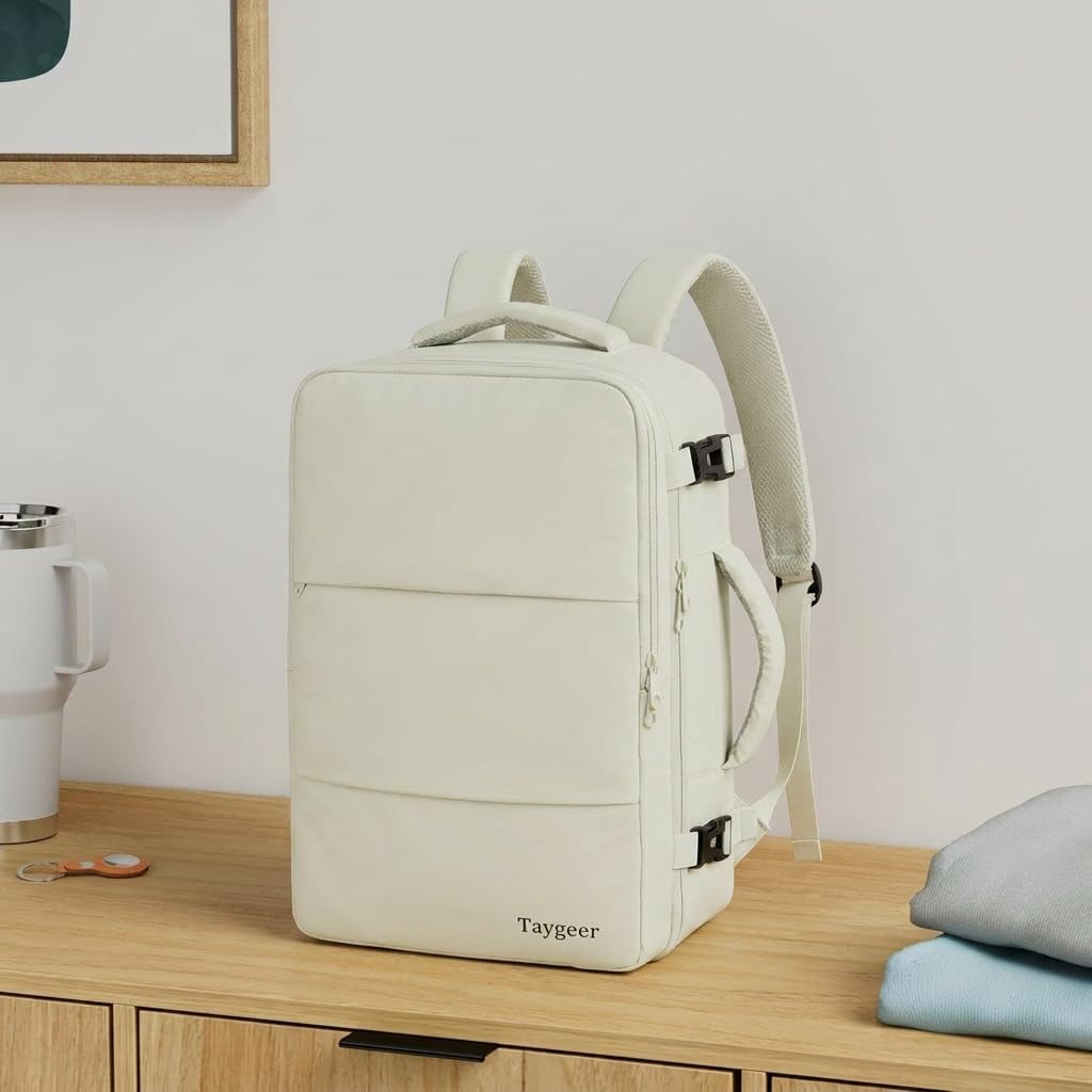 Travel Backpack for Women, Carry on Backpack with Shoe Pouch