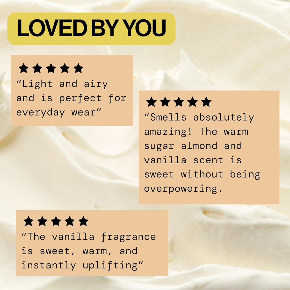 Vanilla Whip Body Mist for Women; Sweet Gourmand Hair and Body Fragrance Spray | Warm Sugar Almond Scent, Odor Neutralizing, Skin Hydrating | Clean Botanical Mist | Vegan, Phthalate-Free 5Oz