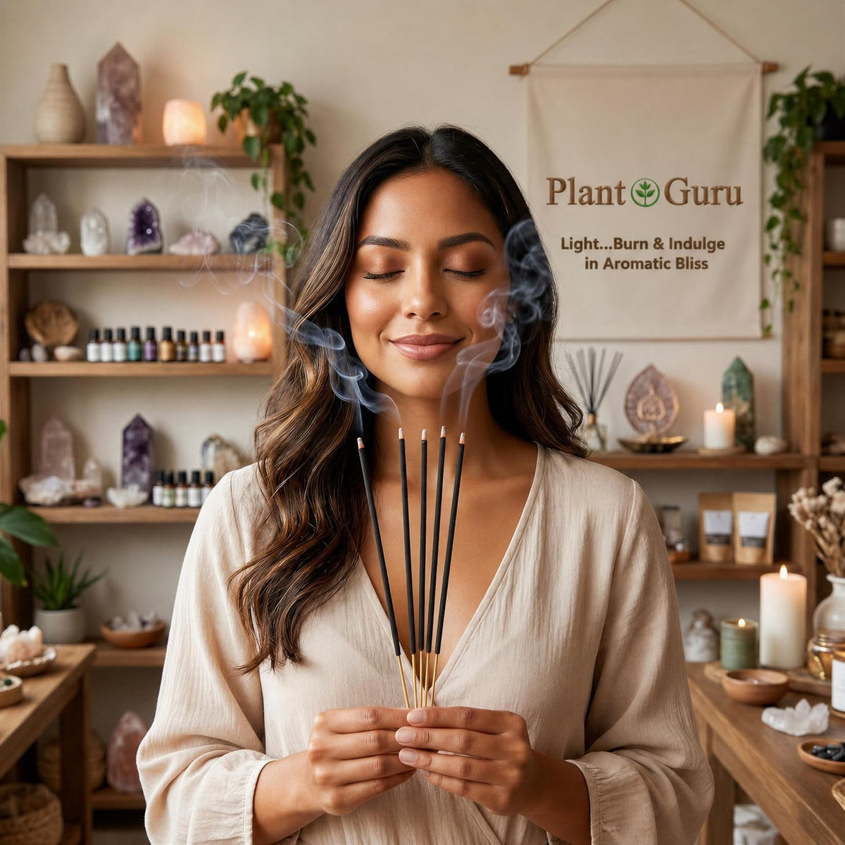 Pine Exotic Incense Sticks Jumbo 19 Inch Long - Bulk 1 Bundle 27 to 30 Sticks - Natural 19" Extra Large with a Smooth Aroma That Burns for 3 to 4 Hours Each.