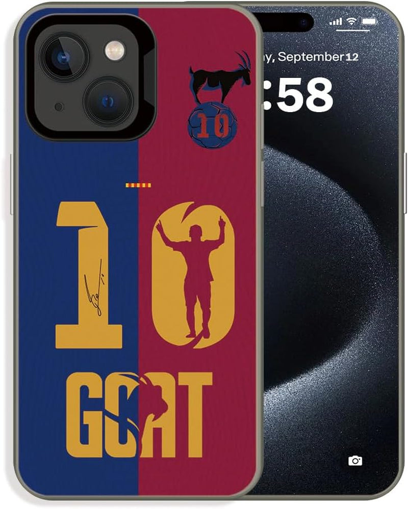 For Iphone 14/15 plus Soccer Legend Star Jersey No.10 Phone Case